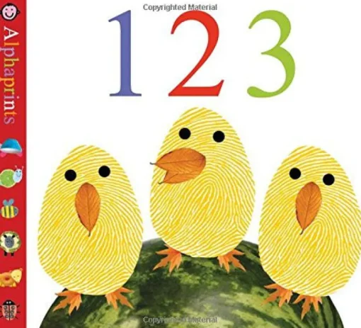 Alphaprints 123 (Board Book)