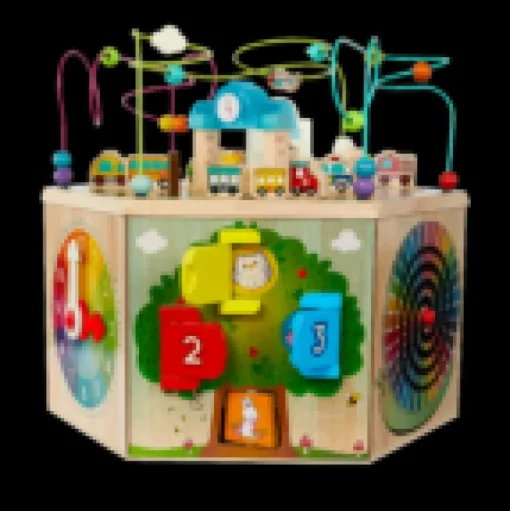 Battat - Wooden Activity Center Curio City