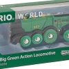 Brio - Battery Operated Big Green Action Locomotive