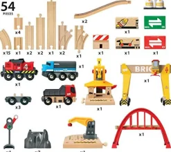 Brio - Cargo Railway Deluxe Train Set