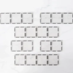 Connetix - Clear Rectangle 12 pc