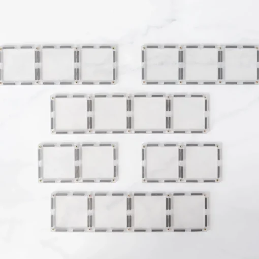 Connetix - Clear Rectangle 12 pc