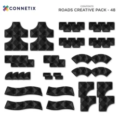 Connetix - Creative Roads Pack 48pc