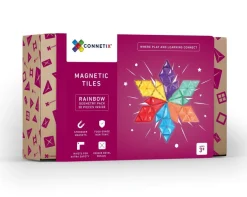 Connetix - Geometry Pack - Rainbow - 30 Pieces