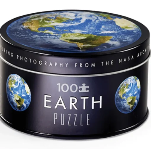 Crocodile Creek - Puzzle in a Tin 100pcs - Earth