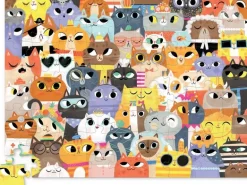 Crocodile Creek - Puzzle Junior 72pcs - Lots Of Cats
