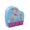 Crocodile Creek - Puzzle Mini 12pcs - Bunny Love