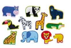 Crocodile Creek - Puzzle 10x2pcs Lets Begin - Jungle