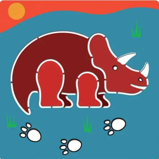 Djeco - Dinosaur Stencil