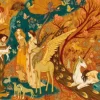 Djeco - Puzzle Gallery 500pcs - Unicorn Lady,