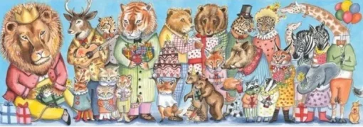 Djeco - Puzzle Gallery 100pcs - King Party