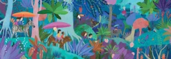 Djeco - Puzzle Gallery 200pcs - Childrens Walk