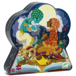 Djeco - Puzzle Silhouette 24pcs - Aladdin