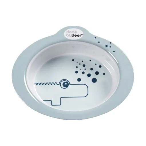Done By Deer - Anti-Slip Bowl Contour - Blue