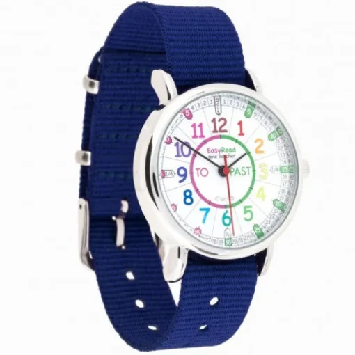 Easy Read - Watches - Past/To - Rainbow Face