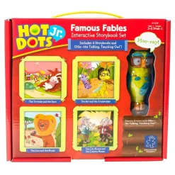 Educational Insights - Hot Dots Jr - Famous Fables Interactive Storybook Set