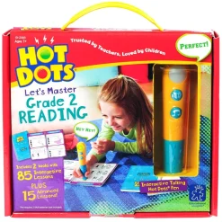 Educational Insights - Hot Dots LetS Master Grade 2 Reading