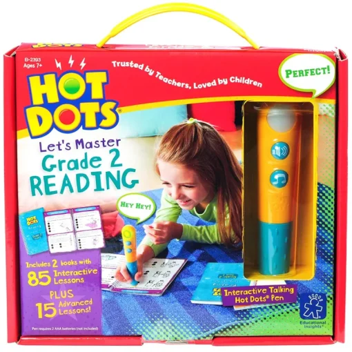Educational Insights - Hot Dots LetS Master Grade 2 Reading
