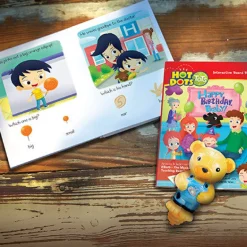 Educational Insights - Hot Dots Tots - All About Me Interactive Board Book