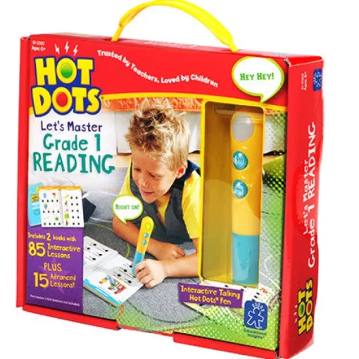 Educational Insights - Hot Dots LetS Master Grade 1 Reading