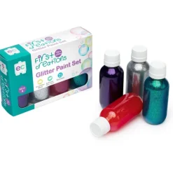 Edvantage - Glitter Paints 100ml Set of 4