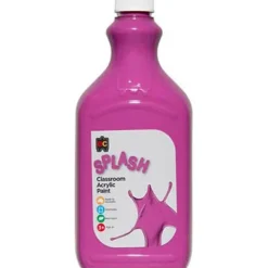 Edvantage - Splash Classroom Acrylic Paint 2Ltr - Crunch Lilac