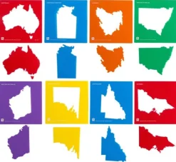 Edvantage - Stencil Sets - Australia & States