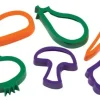 Edvantage - Vegetable Cutters Set of 6
