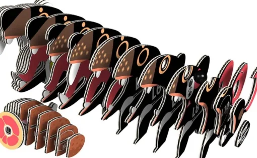 EUGY - Tasmanian Devil 3D Puzzle
