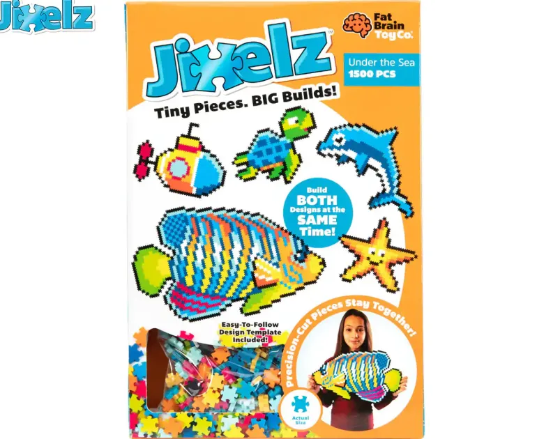 Fat Brain - Jixelz Puzzles - Under The Sea
