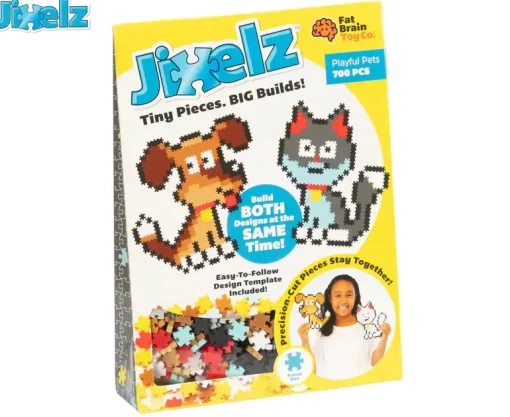 Fat Brain - Jixelz Puzzles - Playful Pets