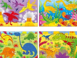Galt - 4 Puzzles In a Box - Dinosaurs