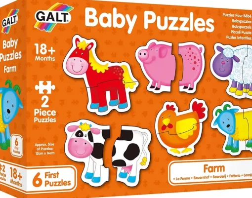 Galt - Baby Puzzles - Farm