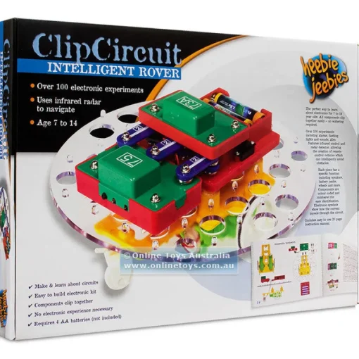 Heebie Jeebies - Clip Circuit Intelligent Rover