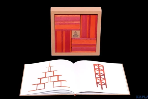 KAPLA - Red & Orange - 40 Planks