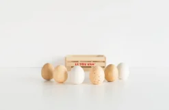 Le Toy Van - Honeybake 6 Farm Eggs in Crate