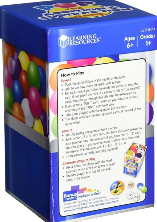 Learning Resources - Pop for Addition and Subtraction Game