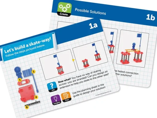 Learning Resources - Skate Park Engineering & Design Building Set