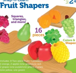 Learning Resources - Snap-N-Learn Fruit Shapers