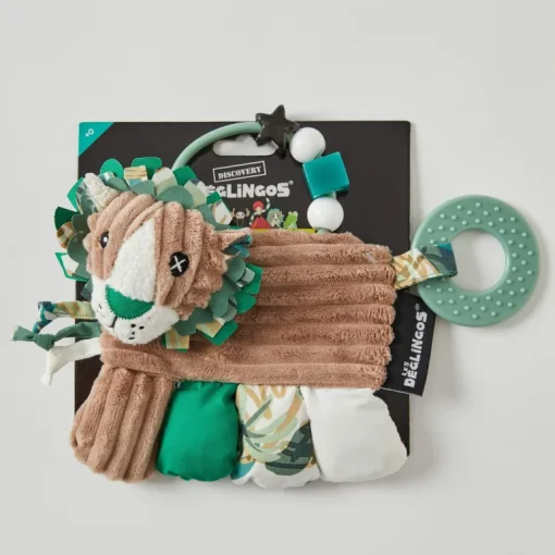Les Deglingos - Jelekros The Lion Activity Rattle