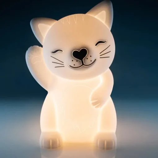 Lil Dreamers - LED Silicone Touch Sensitive Lamp - Cat