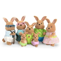 Lil Woodzeez - Family - Cottonball Rabbits