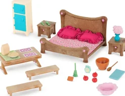 Lil Woodzeez - Playset Master Bedroom and Dining Set