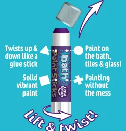 Little Brian - Bath Paint Sticks (6)