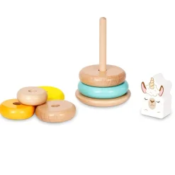 Little Tikes - Wooden Critters Shape Stacker - Llama