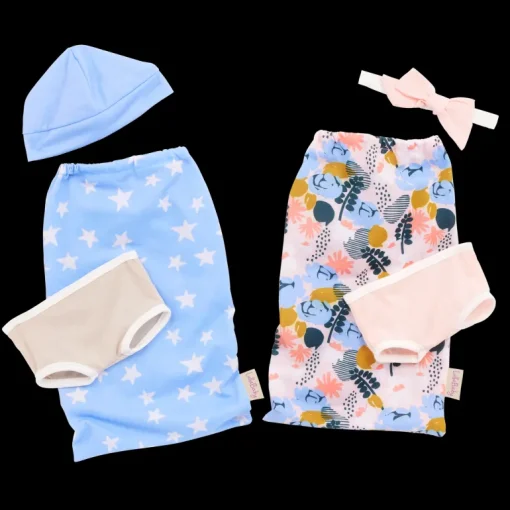 LullaBaby – Twin Baby Dolls & Sleep Sacks Set – Boy & Girl