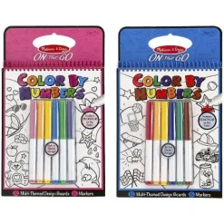 Melissa & Doug - Color by Numbers - ON the GO Travel Activity