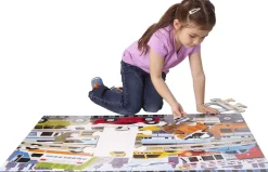 Melissa & Doug - Jumbo Floor Puzzle 24Pc - Traffic jam