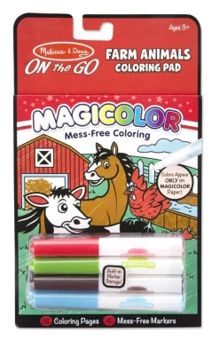 Melissa & Doug - Magicolor - Farm Animals - ON the GO Travel Activity