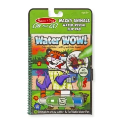Melissa & Doug - On The Go - Water WOW Wacky Animals Flip
